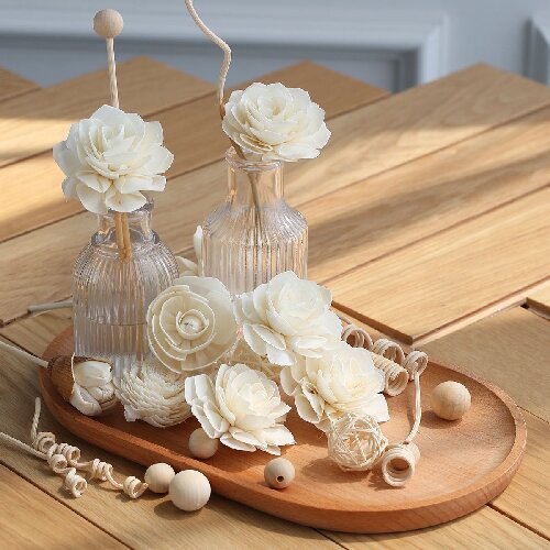 Fragrance Reed Diffuser Sola Flowers Perfume Bottle Flower
