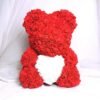 Forever Rose Teddy Bear Artificial Flower Foam Rose