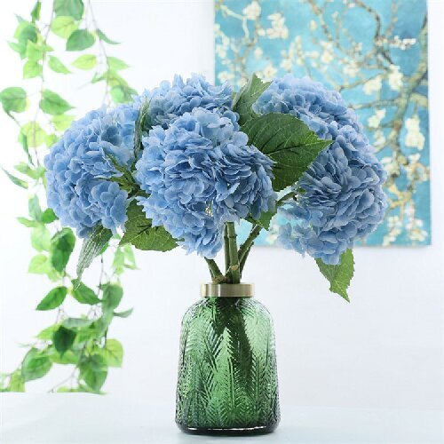 Artificial Hydrangea Flower for Floral Arrangement Wedding