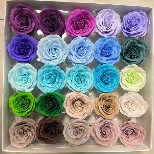 Soap Rose Artificial Decorative Flower Rose Head