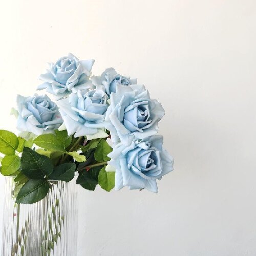 Decorative Real Touch Rose Artificial Flowers For Wedding Home