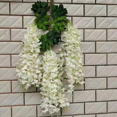 Hanging Decoration Artificial Wisteria Flower for Wedding