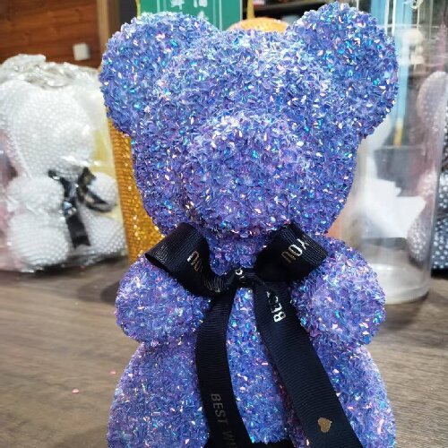 Crystal Bear Teddy Bears for Wedding Valentines Birthday