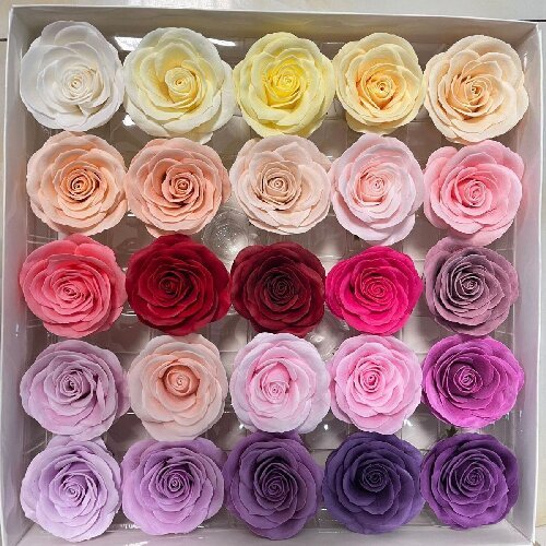 Soap Rose Artificial Decorative Flower Rose Head