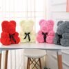 Teddy bear artificial rose bears for Valentine Christmas