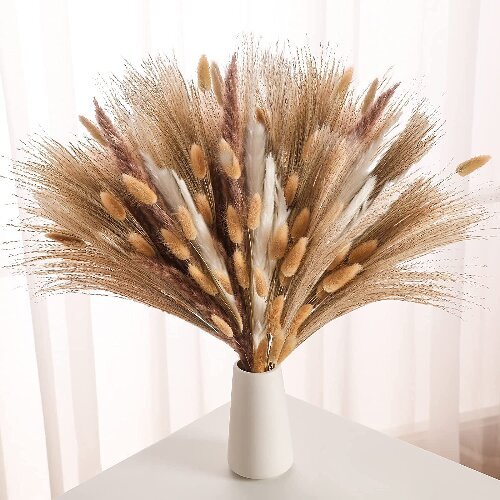Bohemian Style Pampas Grass Natural Dried Reed for Wedding Home Decor