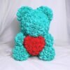 Forever Rose Teddy Bear Artificial Flower Foam Rose