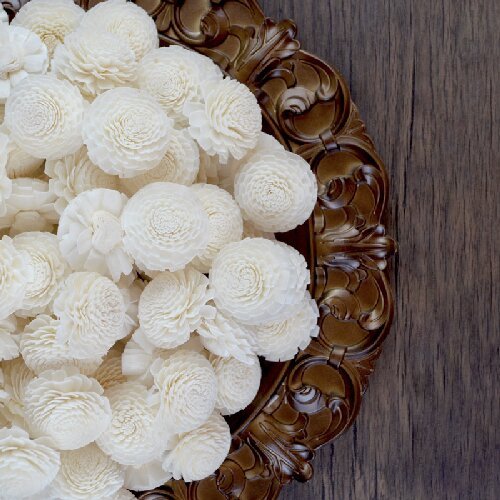 Fragrance Reed Diffuser Sola Flowers Perfume Bottle Flower