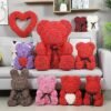 Teddy bear artificial rose bears for Valentine Christmas