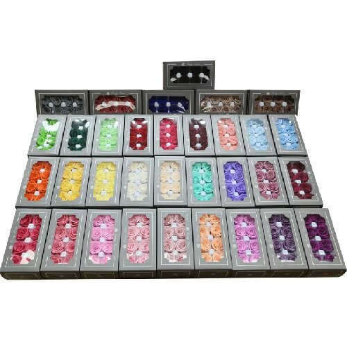 Preserved rose buds natural rose head flowers eternal flower bouquet arrangement