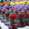 Wholesale forever roses in glass dome, real rose