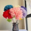 Dried Flower Preserved Hydrangeas with Stem for Wedding Decoration Flower Arrangements