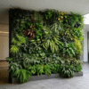 Anti-UV Vertical Garden Decor Faux Plants Boxwood Artificial Grass Wall Panels