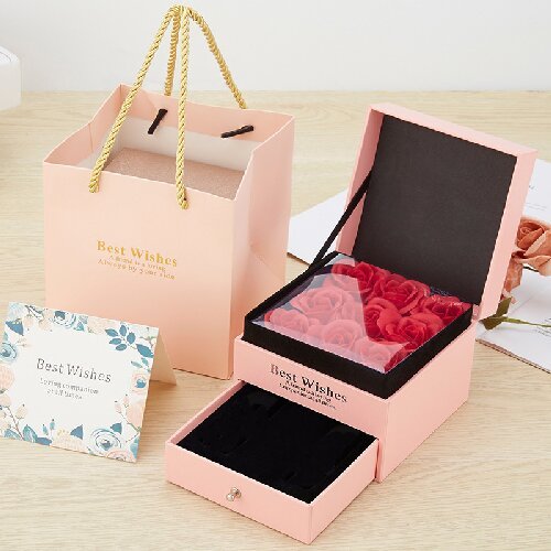 Valentine's Day Gift Forever Rose Soap Flowers Gift