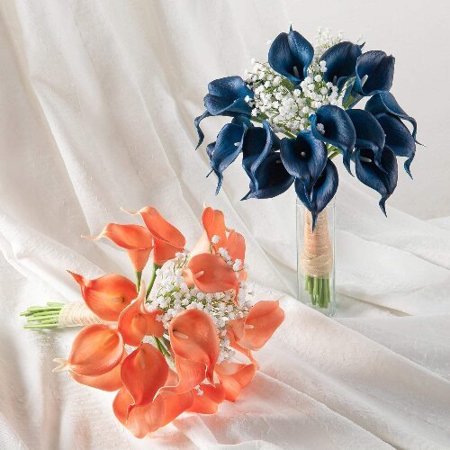 Real Touch Wedding Decoration Calla Lily Artificial Flowers