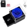 Valentines Day Gift Preserved Roses in Acrylic Box