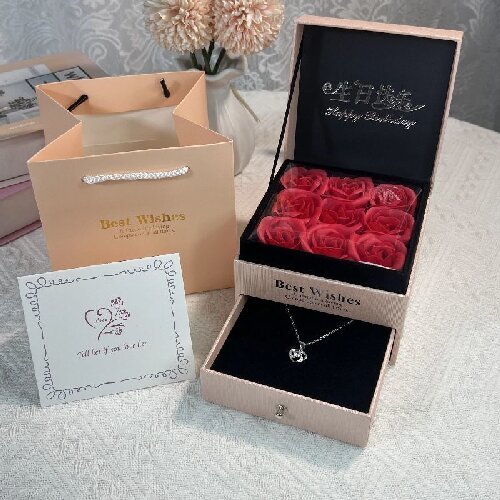 Valentine's Day Gift Forever Rose Soap Flowers Gift