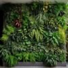 Anti-UV Vertical Garden Decor Faux Plants Boxwood Artificial Grass Wall Panels